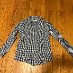 Vineyard vines women’s gingham blouse. Size 0. Barely used.